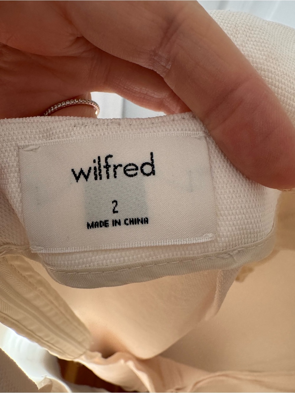 Wilfred Ecoulement V-Neck Jumpsuit - Ivory - Picture 6 of 9